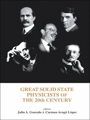 cover image of Great Solid State Physicists of the 20th Century